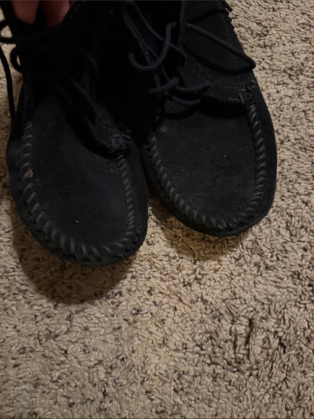 Women’s Black Chukka Moccasin Boots - Picture 6 of 6